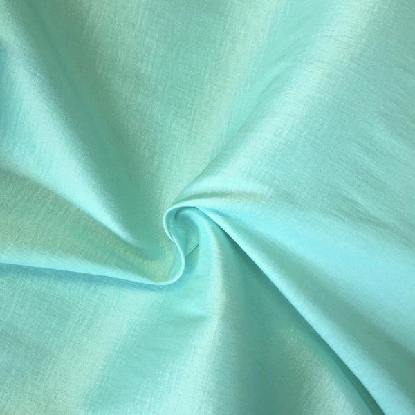 Taffeta Stretch Fabric 2Way Stretch 58" Wide By The Yard (Aqua Blue