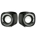 thumbnail image 1 of Ezeey 2Pcs A1 Mini Altavoz de escritorio Multimedia Audio portátil Subwoofer USB Altavoz compacto estéreo Jack de 3,5 mm sidaley DZ5199-01B, 1 of 2