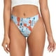 thumbnail image 1 of Fotbe Lobsters Tanga Sin Costuras para Mujer con Estampado – Panties Invisibles, Transpirables y Cómodos para Uso Diario-Large, 1 of 6