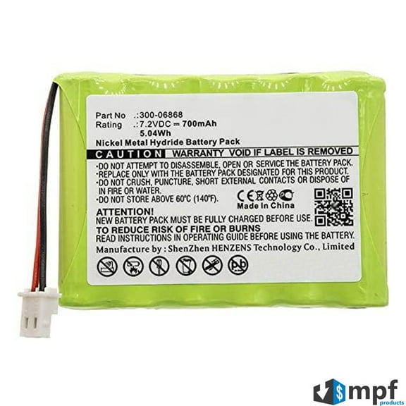 700mAh 300-06868 Battery Honeywell Intrusion Lynx Plus TSS Keypad L5000 Panel