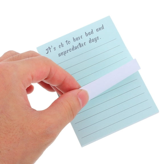 MLINS 8 Books Of Stationery Portable Note Pads Compact Memo Pads Funny Memo Pads Manager Supplies Tearable Paper Memo Pads Retro Notes Funny Notepad