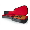 thumbnail image 3 of Gator GT-ACOUSTIC-GRY Transit Series Acoustic Guitar Gig Bag - Grey, 3 of 13