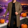thumbnail image 5 of LEKWK Mens Renaissance Steampunk Costume Vintage Victorian Long Coat Tailcoat Jacket Classic Pirate Aristocrat Cosplay for Halloween Fancy Dress, 5 of 9