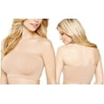 thumbnail image 2 of ToBeInStyle Women's Wireless Seamless Microfiber Strapless Bandeau Tube Top Bra, 2 of 4