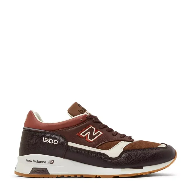 New Balance Mens 1500 MADE in UK Limited Edition Premium Leather Shoes in Brown