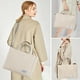 thumbnail image 4 of (Pedido para Tamaño Grande) Bolso Mano Pana A La para Mujer Bolso Hombro Retro (Beige) Albaricoque DXRB09, 4 of 9