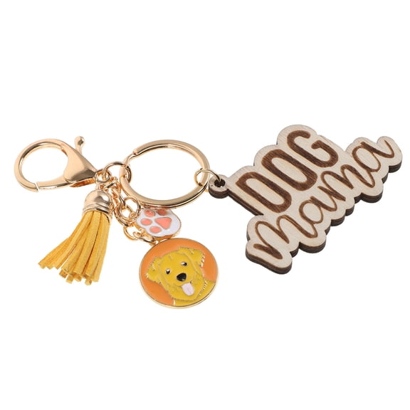 LEORX Cute Keychains for Moms with Anti Lost Feature in Multi Colored 1Pack for Gifting Occasions