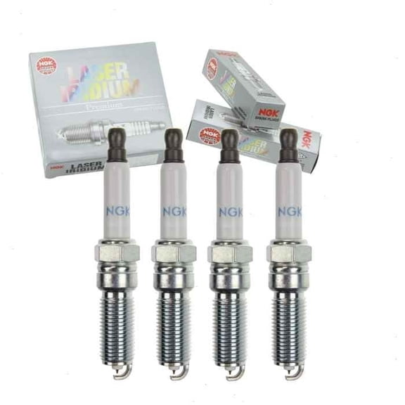 NGK LASER IRIDIUM Iridium Spark Plugs ILNAR8B7G 91970 Set of 4