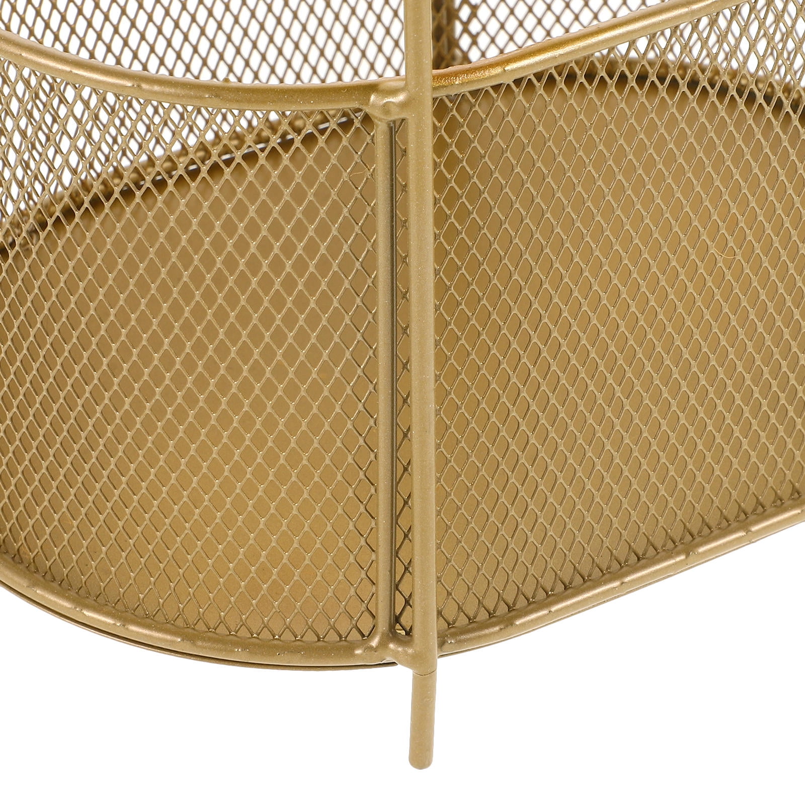 AURARMLET Golden Umbrella Stand Holder with Sturdy Structure for Indoor Entryway Organization