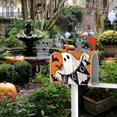 thumbnail image 5 of Halloween Ghost Boo Mailbox Cover Magnetic Standard Size 20.5" x 18", Spooky Bat Spider Web Decorative Post Letter Box Wrap Decor, Funny Orange Garden Yard Outdoor Decoration, 5 of 6