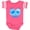 Football Pink and White, variant on Inktastic Ice Ice Baby Boys or Girls Baby Bodysuit