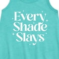 thumbnail image 2 of Instant Message - Every Shade Slays - Toddler & Youth Girls A-line Dress, 2 of 5