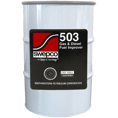 SWEPCO Gas Or Diesel Fuel Improver Additive Keeps Injectors And Fuel Pumps Clean 55 Gallon
