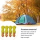thumbnail image 5 of Soidarity Cuerda de tienda de 4 piezas, alambre de senderismo, suministros de Camping, estructura firme, accesorio de bricolaje, equipo de escalada carpas Amarillo Soidarity OD028537-02, 5 of 6