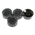 thumbnail image 3 of EeaseCA 4 PCS/ Set Round Guitar Knobs Volume Tone Control Knobs Rotary Knobs for Epiphone Style Electric Guitar Parts Replacement (Black), 3 of 8