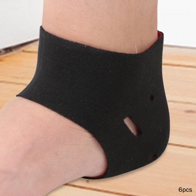 3 pares de calcetines de gel hidratante para el talón, protectores para el cuidado de la piel del pie seco agrietado
