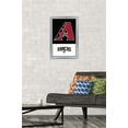 thumbnail image 2 of MLB Arizona Diamondbacks - Logo 22 Wall Poster, 14.725" x 22.375" Framed, 2 of 5