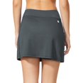 thumbnail image 3 of BALEAF Women's Athletic Skorts Lightweight Active Skirts with Shorts Pockets Running Tennis Golf Workout Sports Gray Size XL, 3 of 5
