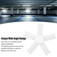thumbnail image 3 of LED Garage Lamp, E27 Base 5 Arm Maximum 9000LM LED Garage Light 6000 To 6500K 85-265V  For Warehouse, 3 of 8
