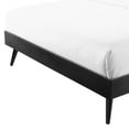 thumbnail image 7 of Platform Bed Frame, Queen Size, Wood, Black, Modern Contemporary Urban Design, Bedroom Master Guest Suite, 7 of 7