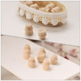 TUIBELY Wooden Mini Dollhouse Table Legs Furniture Decor Accessories