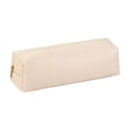 thumbnail image 3 of Small Pencil Case PU Leather Zipper Pen Bag, Minimalist Compact Stationery Organizer for School Office Travel, Durable Water Resistant White, 3 of 6
