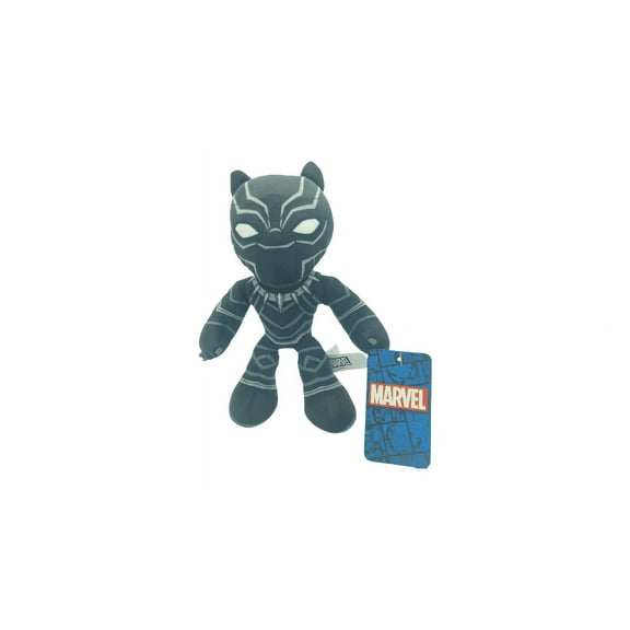 Black Panther Marvel Flexers Flexible Posable Plush Soft Action Figure Toy
