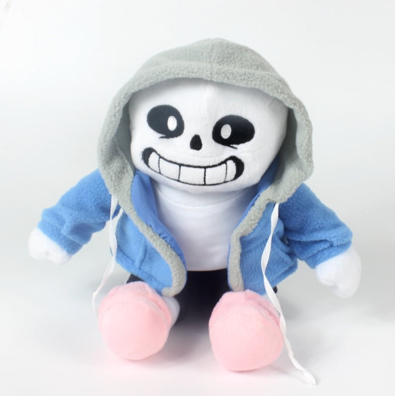 Details about   Undertale Sans Plush w/ Removable Hoodie 9" Skeleton Plushie Figure Toys Gift 