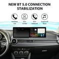 thumbnail image 6 of MOOKAKA 10.1"+10.1" Smart Display Radio Audio Media Player for Mazda 2 2020 2021 2022 2023 2024 Universal Car Navigation GPS Upgrade Headunit Android Replacement HD Screen Carplay Accessories, 6 of 15