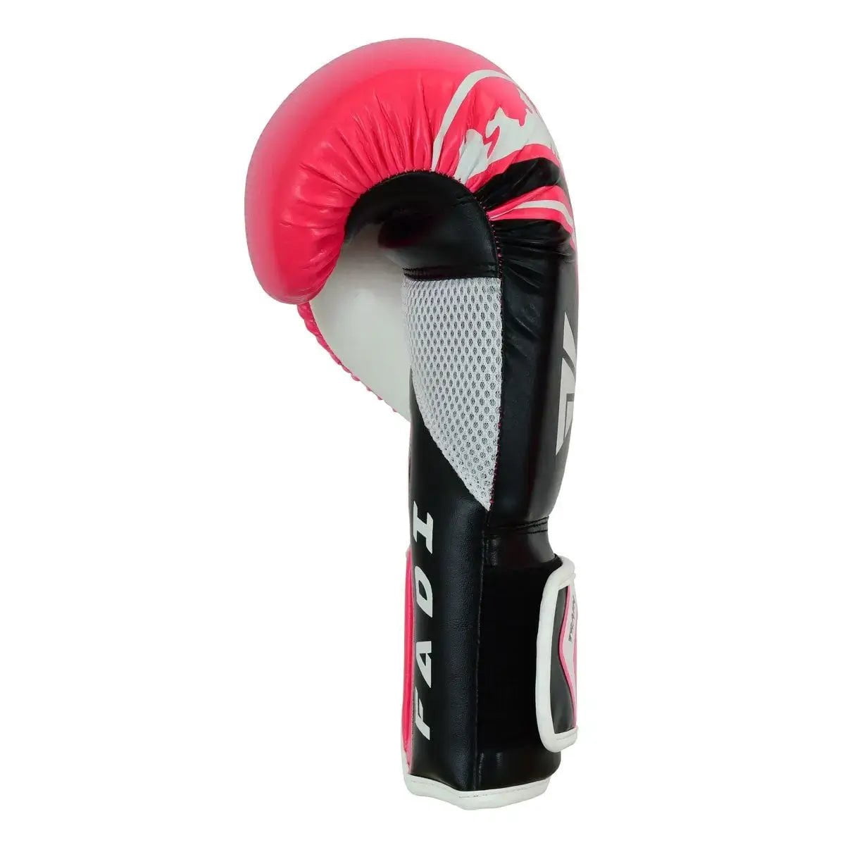 Fadi Sports Training Boxing Gloves 14 oz, Pink – Artificial Leather, Airflow Mesh, Secure Wrist Support