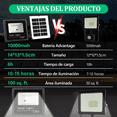 thumbnail image 2 of 2pz Lámpara Solar Exterior Con Reflectores Led Para Jardín Xtellar negro, 2 of 3