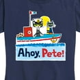thumbnail image 3 of Pete The Cat - Ahoy Pete - Women's Short Sleeve Graphic T-Shirt, 3 of 6