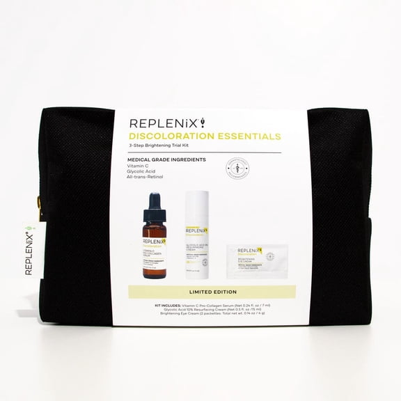 Replenix Discoloration Essentials 3 Step Brightening Trial Kit