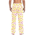 thumbnail image 4 of FORMRS Mens Pajama Pants with Pockets Soft Cotton Sleepwear Lounge Bottoms, Sizes S-2XL, White Stars Pattern, 4 of 7