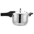 thumbnail image 3 of Luzkey Household Pressure Cooker Canning Pot Kitchen Cookware Thick Kitchen Stew Soup Pot Pressure Pot for Indoor Outdoor Restaurant 4L, 3 of 8