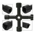 thumbnail image 1 of 1PCS Screw Tool Portable Black Hand Screwdriver Multi Caliber Multifunctional Sleeve Batch Head Screwdriver Combination Black, 1 of 4