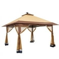 thumbnail image 7 of 12x12 Pop Up Gazebo Instant Canopy Tent with Netting 4 Stanbags Outdoor Shelter for Lawn, Garden, Backyard, Deck, 7 of 7