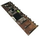thumbnail image 2 of Moyic Placa base de ordenador 1 Uds., Chip HM65, placa base de minería de CPU integrada con 8 ranuras para tarjetas de vídeo PCI-E, piezas de Cables de computadora, 2 of 8