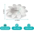 thumbnail image 5 of Daisy Plastic Egg Separator White Egg Separator Kitchen Egg Yolk Separator Cooking Tools Egg Extractor, 5 of 5