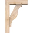 thumbnail image 3 of Ekena Millwork 5 1/2"W x 18"D x 26"H Funston Block Smooth Bracket w/ Offset Brace, Douglas Fir, 3 of 25