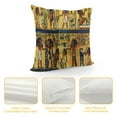 thumbnail image 4 of Orinice Egyptian Architecture Symbols Graphic Decorative Pillow Cover 20x20in, 4 of 5