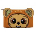 thumbnail image 1 of Star Wars Ewok Wicket Portefeuille Cosplay Loungefly Flap, 1 of 5