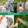 thumbnail image 5 of WADEO Portable Shower for Camping, Outdoor Electric Shower Rechargeable Pump with Intelligent Digital Display, Camping Shower Head Nozzle for Camping, Hiking, Traveling, Washing, 5 of 17