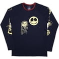 thumbnail image 1 of The Nightmare Before Christmas  Adult Faces Long-Sleeved T-Shirt, 1 of 2