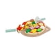 thumbnail image 5 of Juego de simulación de pizza, juego de comida para jugar, accesorios de cocina, juguetes de pizza de madera, juguete de comida para cortar, para, 5 of 9