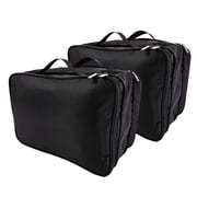 Brookstone 2 Pack with Zippers, XL Compression Packing Cube Set