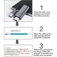 thumbnail image 3 of USB to HDMI Cable, Built-in Drivers, 6FT USB A to HDMI Male Cable HD 1080P Monitor Converter Cord with Audio for Desktop, Laptop, Monitor, Projector, HDTV Compatible with Windows 8/8.1/10/11, 3 of 8