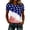 521_Dark Blue, variant on QASIEATN Women's 250Th Anniversary Print Crew Neck T Shirt 250Th Anniversary Tshirt Patriotic Tee Summer 4th of July Tops