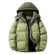 thumbnail image 1 of Puntoco Chaqueta De Abrigo Ajustada Con Capucha Y Cordón Cosido Para Hombre, 1 of 3