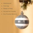 thumbnail image 4 of Adornos navideños, decoración de Hannah, 9 quilates, negro y blanco, 4 of 6